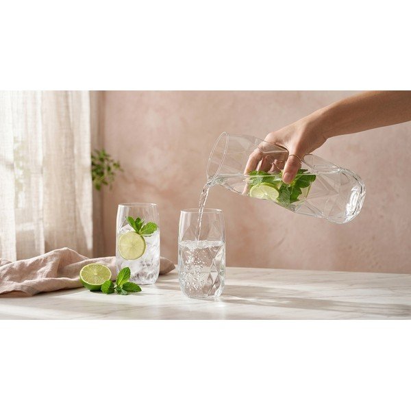 Carafă din sticlă 1 l Geo – Vialli Design-image-2