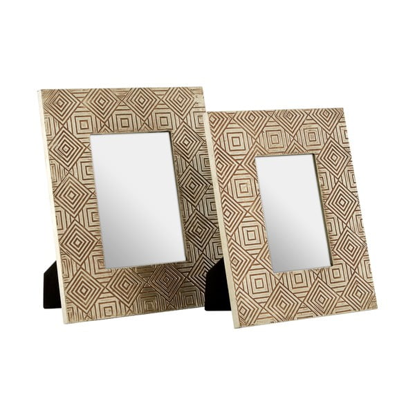 Ramă foto aurie din lemn 21x25 cm Bowerbird – Premier Housewares-image-3