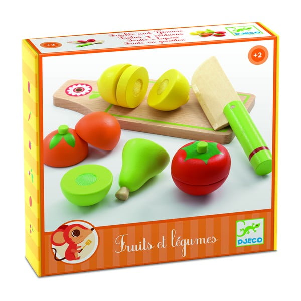 Set ustensile feliere fructe pentru copii Djeco Fruit-image-3