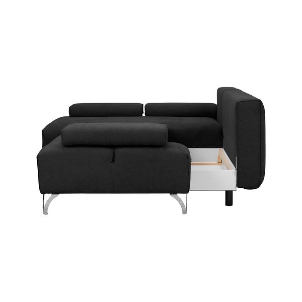 Canapea colţar Windsor & Co Sofas Virgo, partea stângă, gri închis-image-4