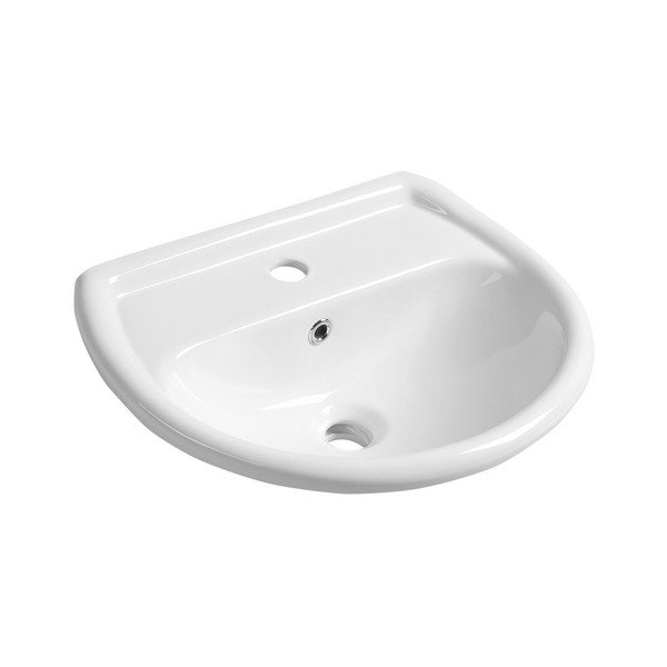 Chiuvetă albă din ceramică 50x40 cm – Sapho