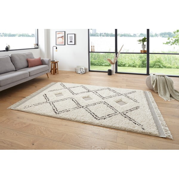 Covor Mint Rugs New Handira Aranos, 160 x 230 cm, alb-crem-image-2