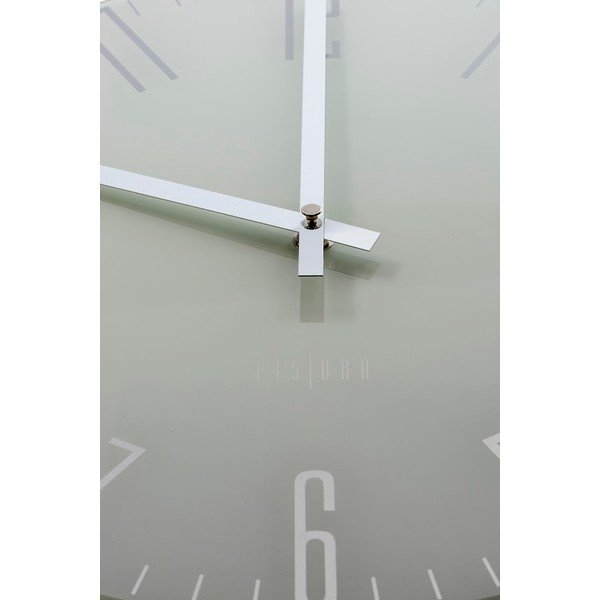 Ceas Fisura Slim White, ⌀ 35 cm-image-1