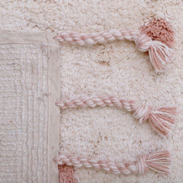 Covor din bumbac pentru copii Nattiot Birdy, 100 x 150 cm-image-3