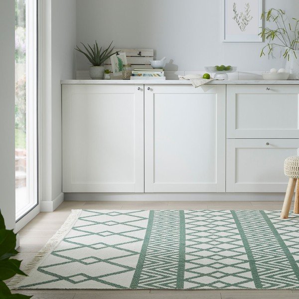 Covor verde 160x230 cm Teo – Flair Rugs-image-1