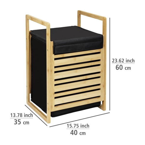 Coș de rufe din material textil 47 l Ecori – Wenko-image-4