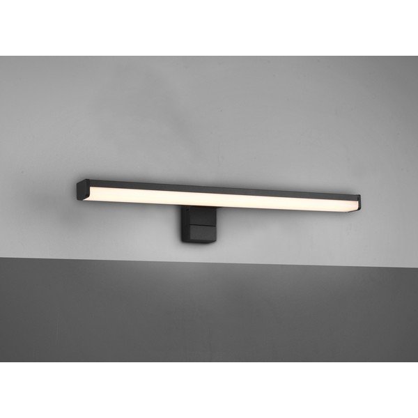 Aplică de perete negru-mat LED (lungime 40 cm) Lino – Trio-image-1