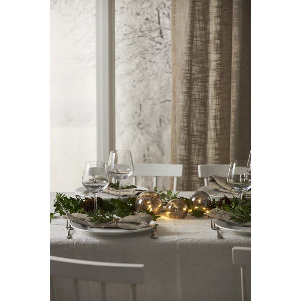 Decorațiune luminoasă cu LED pentru Crăciun Star Trading Triss, gri, lungime 77 cm-image-3