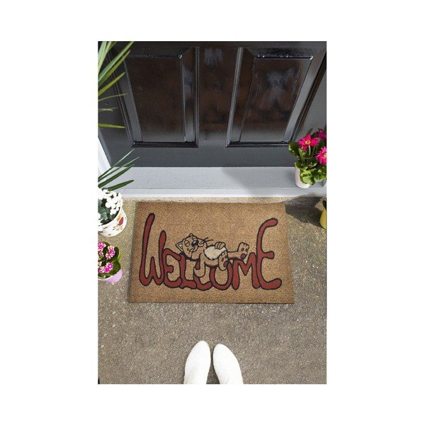 Covoraș intrare Welcome Cat, 40x60 cm
