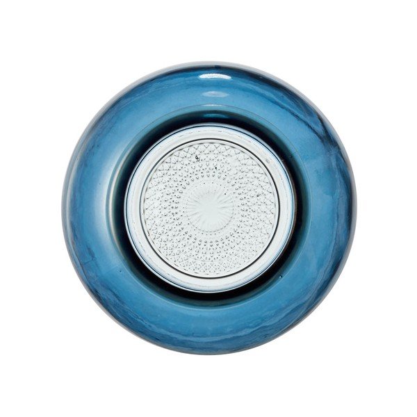 Vază de sticlă Bitz Kusintha, ø 14 cm, albastru-image-1