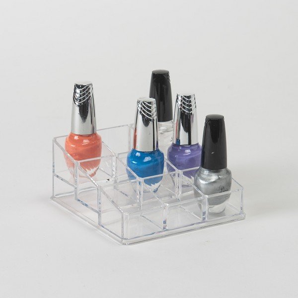 Suport comartimentat pentru 9 oje Compactor Nails-image-1