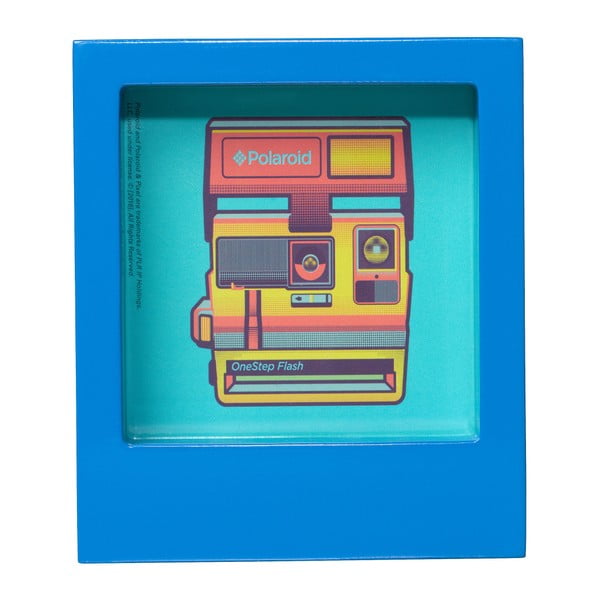 Ramă foto Polaroid, albastru-image-3