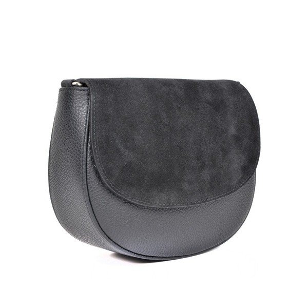 Geantă din piele Isabella Rhea Marge, negru-image-1