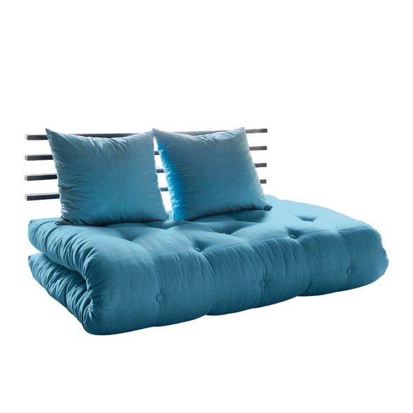 Canapea extensibilă Karup Shin Sano Black/Horizon Blue
