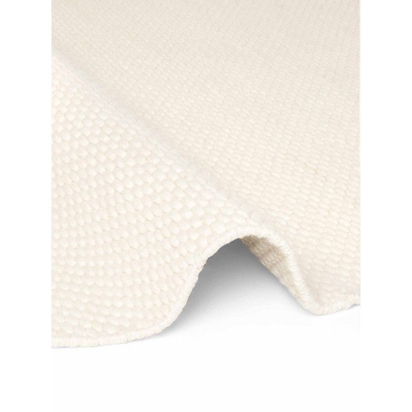 Covor crem țesut manual rotund din lână ø 160 cm Lyon Beans – Elle Decoration-image-4