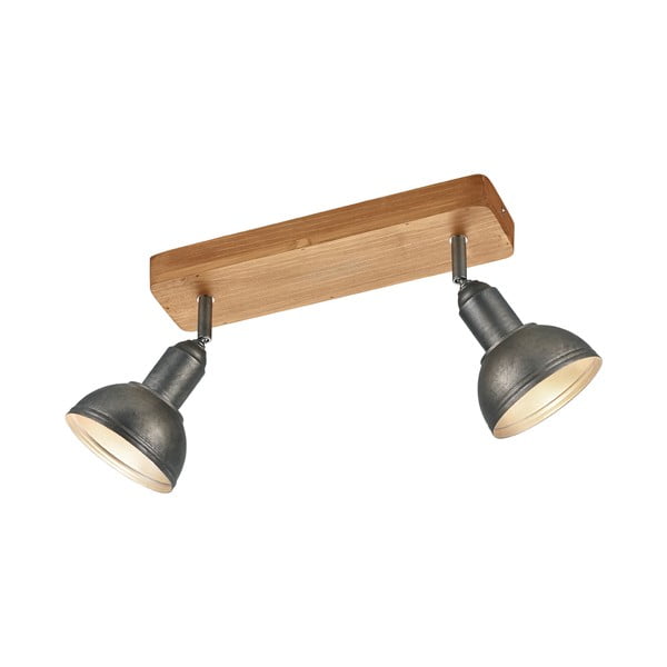 Spot gri închis/în culoare naturală 11x33 cm Delhi – Trio