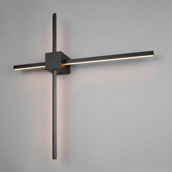 Aplică de perete negru-mat LED cu intensitate reglabilă Cassino – Trio-image-2