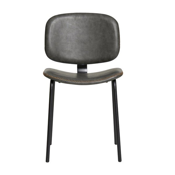 Set 2 scaune dining Marckeric Mali, gri-image-3