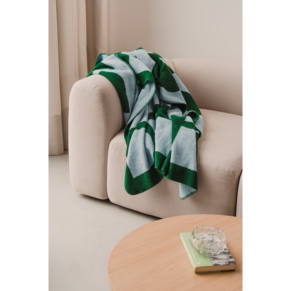 Pătură verde/albastră 150x200 cm Gilli – noo.ma-image-1