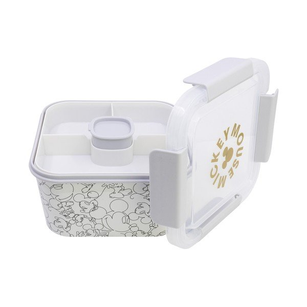 Cutie de gustări pentru copii albă din plastic Mickey Mouse – STOR-image-3