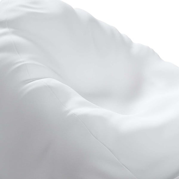 Fotoliu bean bag alb Happiness - Yellow Tipi-image-1