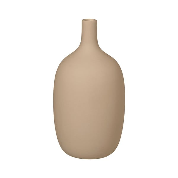 Vază din ceramică Blomus Ceola, înălțime 21 cm, bej