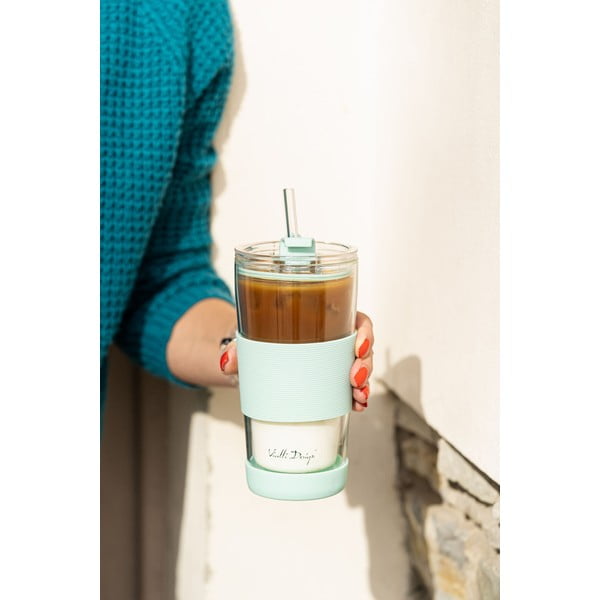 Cană termos verde-mentă 600 ml Fuori – Vialli Design-image-1