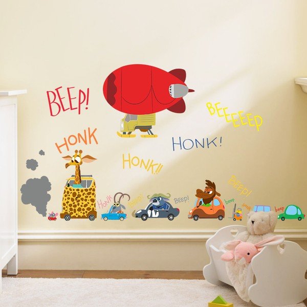 Autocolant Fanastick Traffic Jam And Baloon-image-4