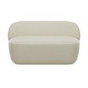Canapea bej cu tapițerie din stofă bouclé 137,5 cm KUON – Blomus