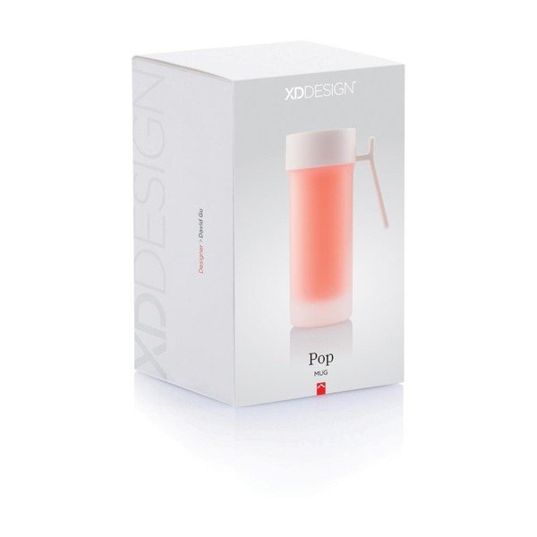 Cană termos XD Design Pop, portocaliu, 275 ml-image-1