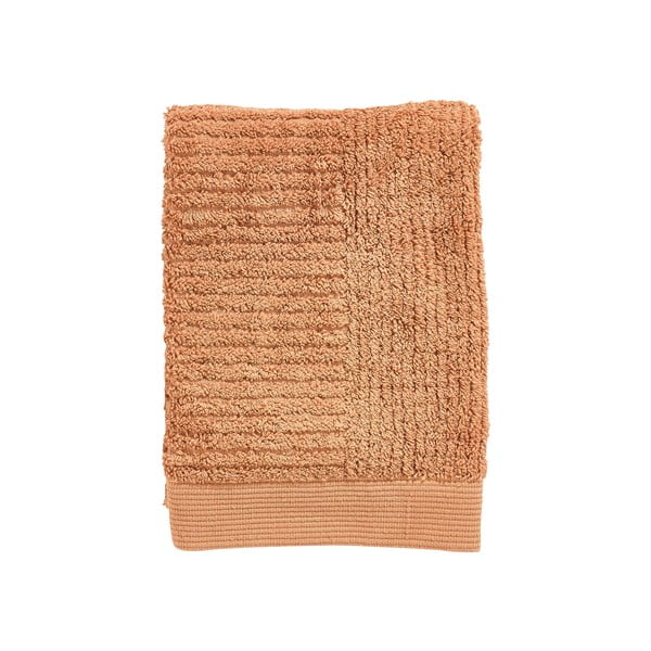 Prosop galben din bumbac din frotir 50x70 cm Classic – Zone