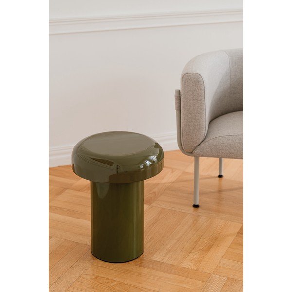 Măsuță auxiliară rotundă din oțel ø 40 cm Miko – noo.ma-image-1