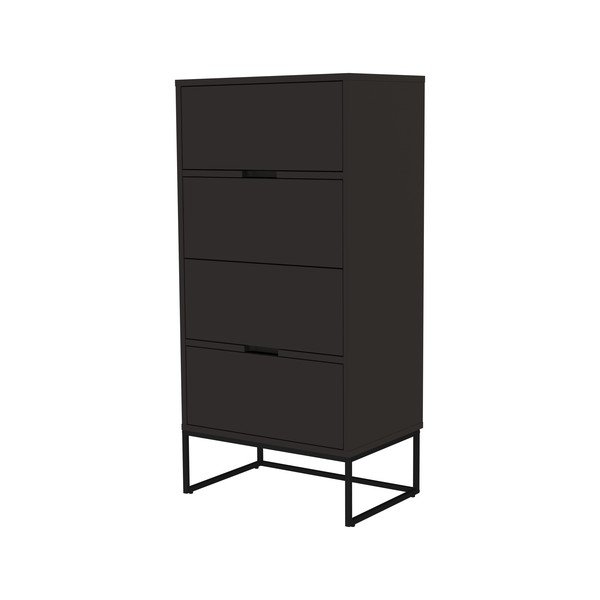 Dulap Tenzo Lipp, 60 x 127 cm, negru-image-3
