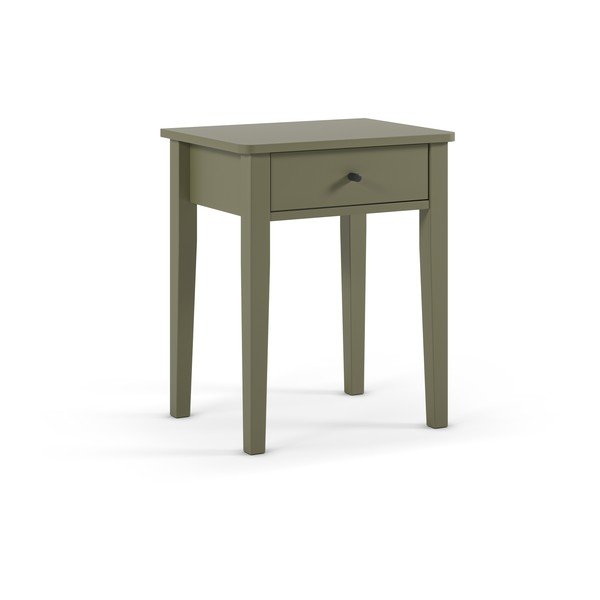 Noptieră verde cu aspect mat Bart – Marckeric