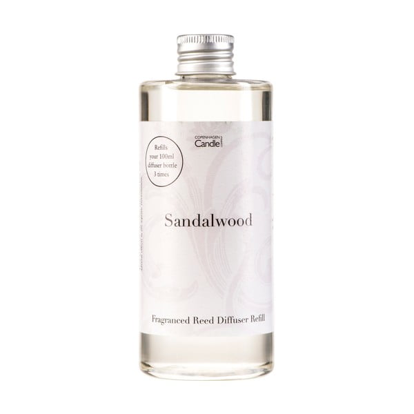 Rezervă difuzor parfum Copenhagen Candles Sandalwood Home Collection, 300 ml