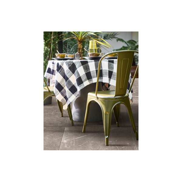 Scaune de dining verde din metal 2 buc Afternoon – vtwonen-image-1