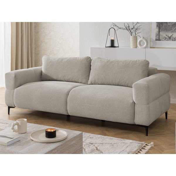 Canapea bej 217 cm Helio – Ropez-image-4