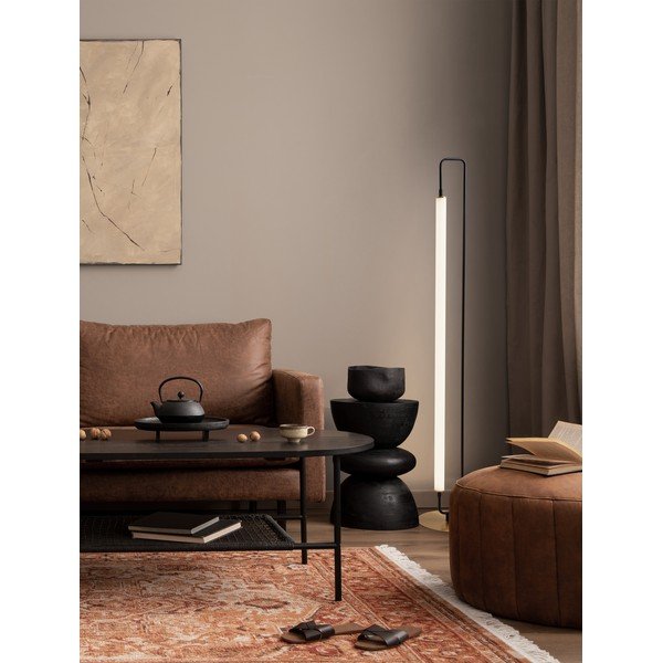 Lampadar alb/negru mat LED din metal (înălțime 150 cm) Wetro – Nova Luce-image-1