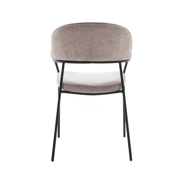 Scaun de dining bej cu cotiere Kindersley – Unique Furniture-image-4