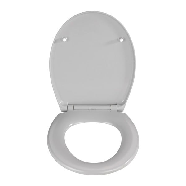 Capac WC Wenko Samos, 44,5 x 37,5 cm, gri deschis-image-1