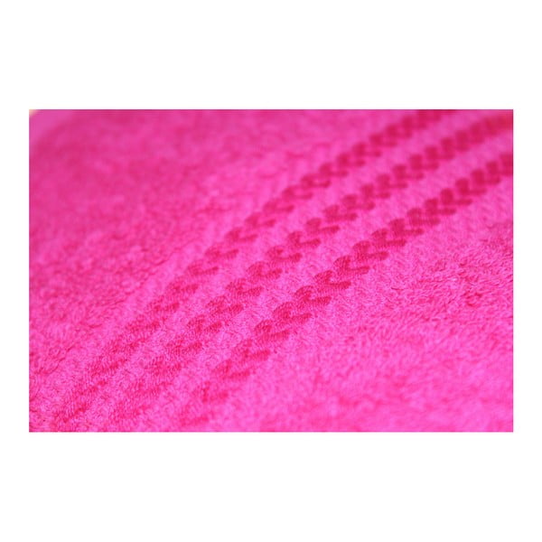 Set 4 prosoape baie Foutastic Rose, 70 x 140 cm, roz-image-2