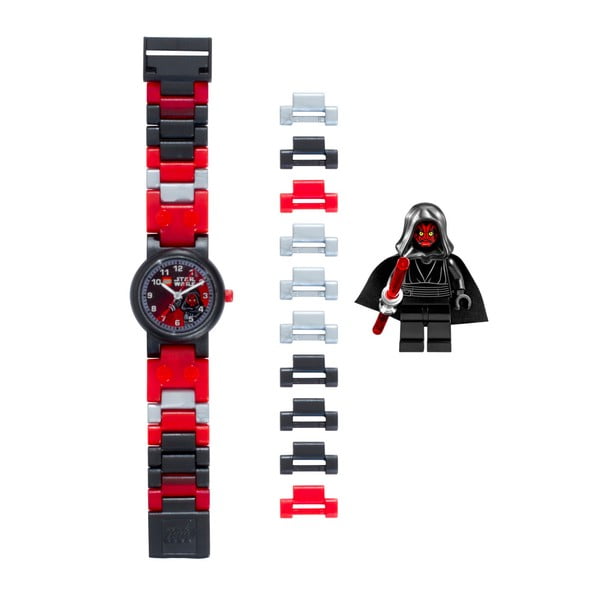  Ceas de mână și figurină LEGO® Star Wars Darth Maul