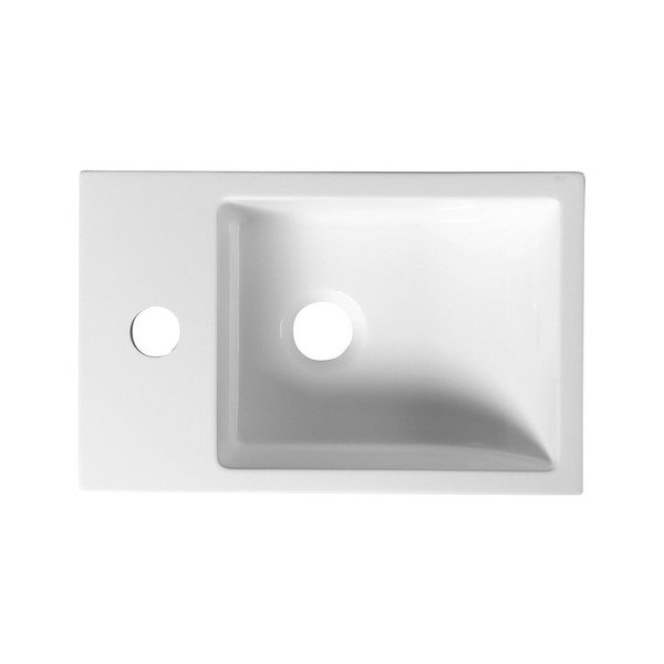 Chiuvetă mică din marmură Sapho Alabama, partea stângă-image-2