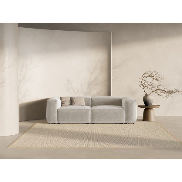 Canapea bej 264 cm Bergamo – Cosmopolitan Design-image-1