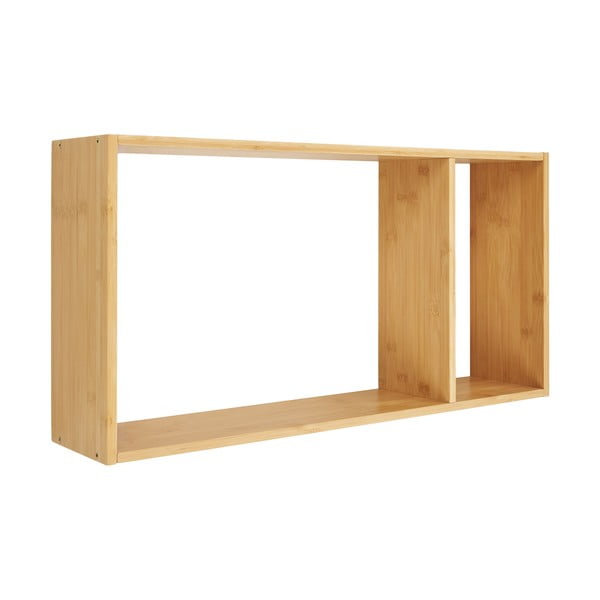 Raft în culoare naturală etajat din bambus 70 cm Ember – House Nordic-image-1