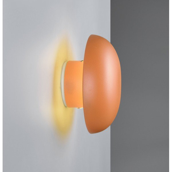 Aplică de perete portocalie LED cu USB Davey – Reality-image-1