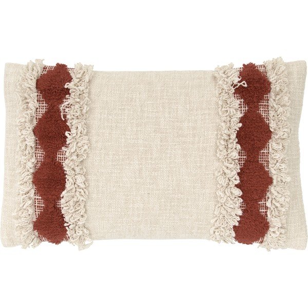 Față de pernă decorativă din bumbac Westwing Collection Yule, 30 x 50 cm, bej