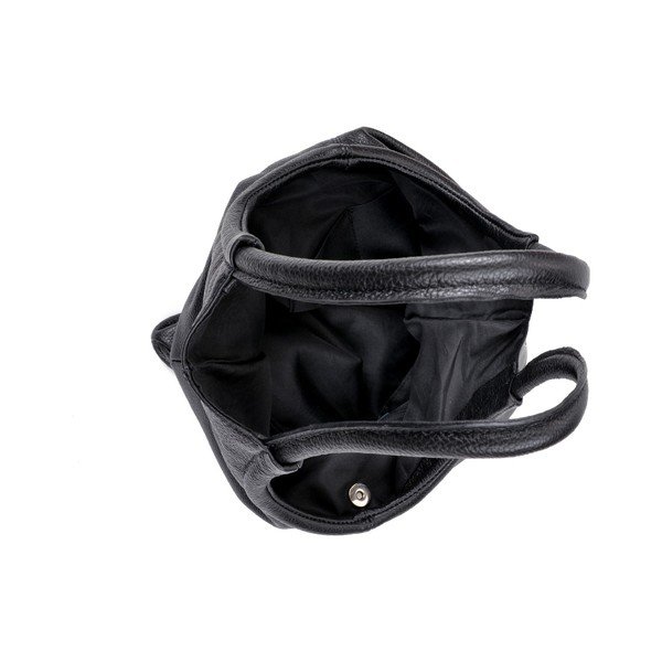 Geantă din piele Sofia Cardoni Luca, negru-image-1