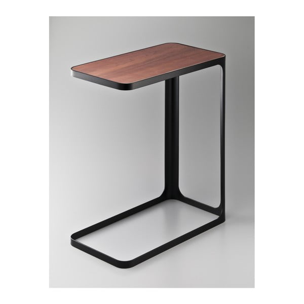Măsuță pentru laptop / auxiliară YAMAZAKI Frame, negru-image-2