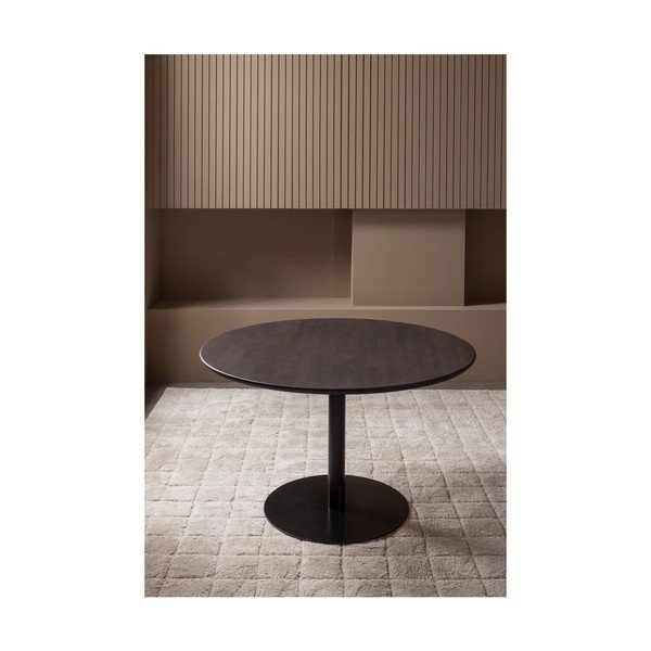Masă de dining rotundă cu blat din lemn de stejar ø 120 cm Tablo – WOOOD-image-1